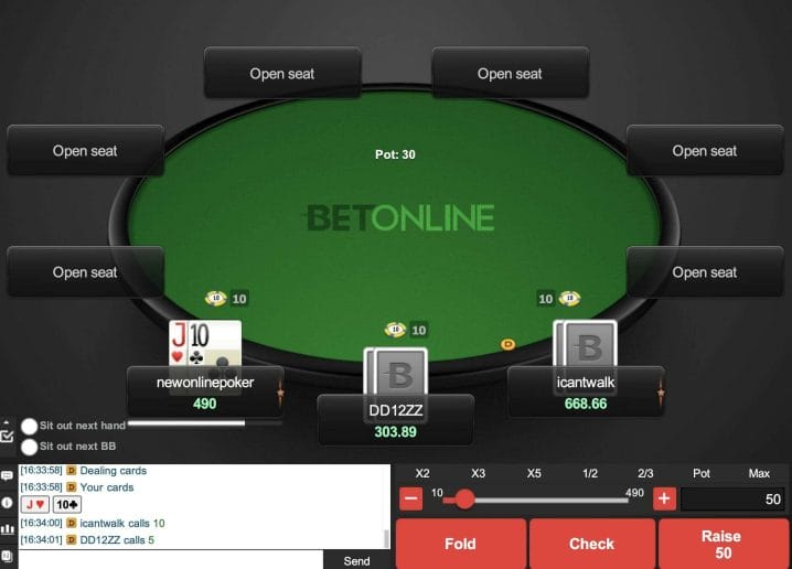 BetOnline Poker App for Iphone & Ipad