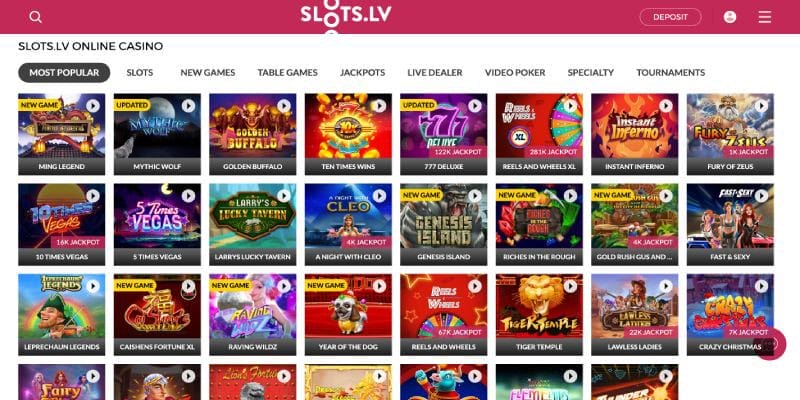 Slots lv Casino Review
